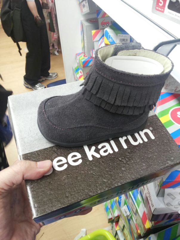 Second shoes for Kai